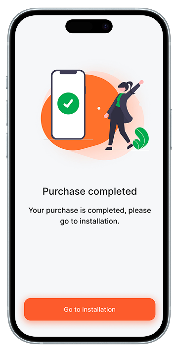 Install the eSIM